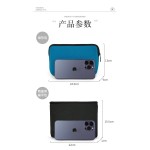 轻巧便携潜水料化妆包袋Neoprene makeup bag 现货文具数码收纳包
